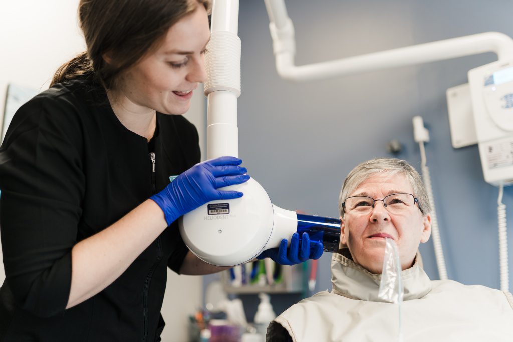Digital Xray of a Dental Patient in Victoria
