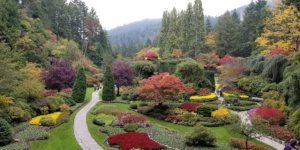 The Butchart Gardens in Victoria, BC - Sunken Garden