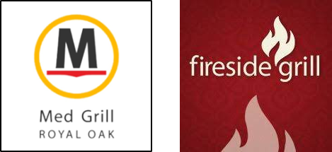 Med Grill & Fireside Grill in Royal Oak Logo